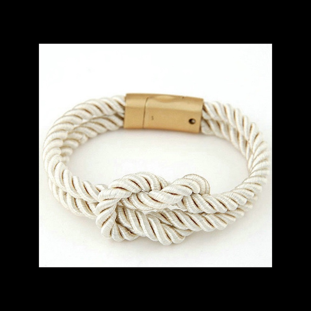 🎈✨Gorgeous TIE THE KNOT  rope bracelet